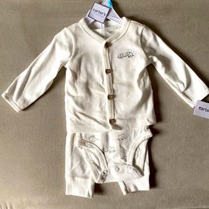 Adorable little elephant outfit - gender neutral 6mo NTW new with tags